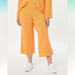 The Drop Women's Bernadette Pull-on Loose-fit Cropped Sweater Pant